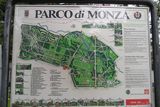Královský park v Monze není jen trať formule jedna, ale také dostihová dráha nebo místo procházek Italů.