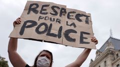 manželky policisté black lives matter respect police