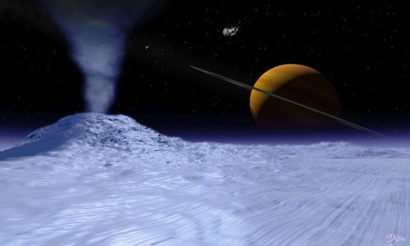 Enceladus-gejzíry