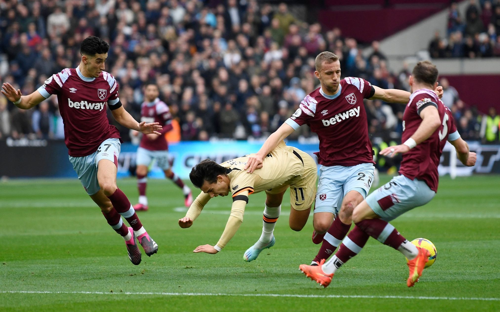 West Ham - Chelsea, Premier League (Tomáš Souček) - Aktuálně.cz