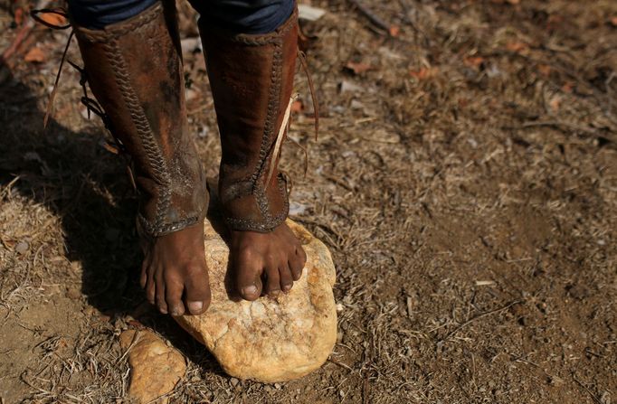 Brazilští indiáni Macuxi v ohrožení farmáři a těžaři