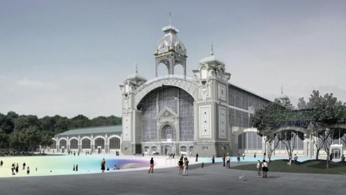 Výstava návrhů na rekonstrukci Průmyslového paláce opět zpřístupněna