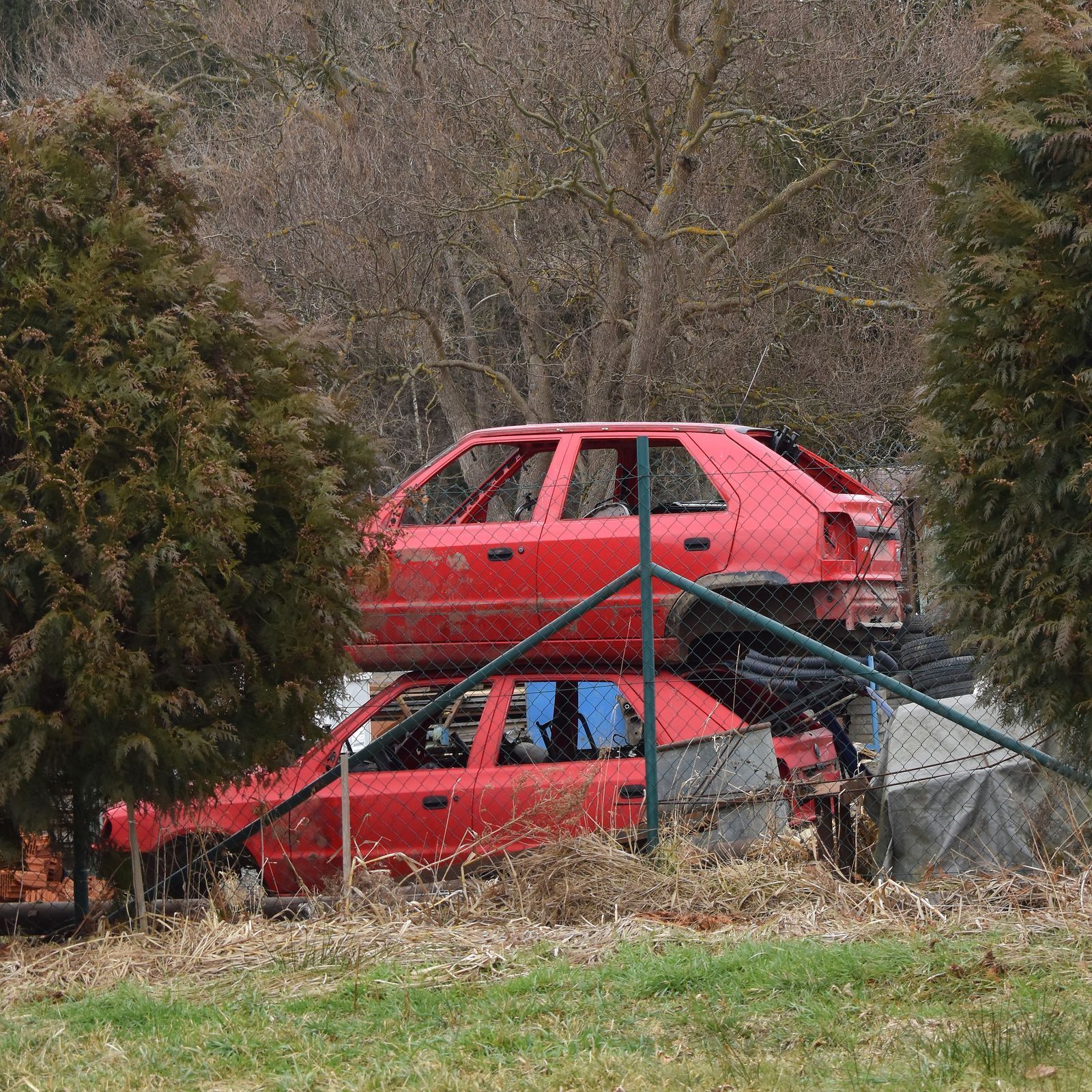 Hřbitov auto, vrakoviště, Jihomoravský kraj, Auto