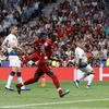 Divock Origi dává gól ve finále fotbalové Ligy mistrů Tottenham - Liverpool