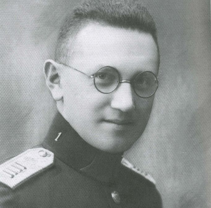 Československý důstojník Josef Mautner-Brixi. Snímek pochází z knihy Útěk z koncentračního tábora Natzweiler.