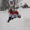 Tříkrálová sbírka 2019 - Sklené, Ždár nad Sázavou - sněhová kalamita