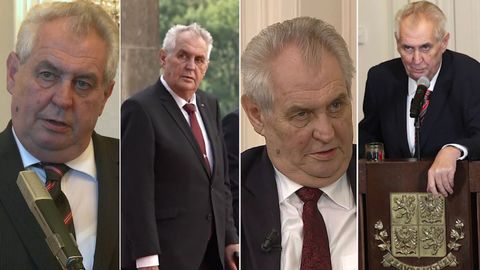 Je Miloš Zeman stále v kondici? Podívejte se, jak ho 5 let prezidentování proměnilo