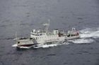 Čína vyslala k souostroví Senkaku hlídkové lodě
