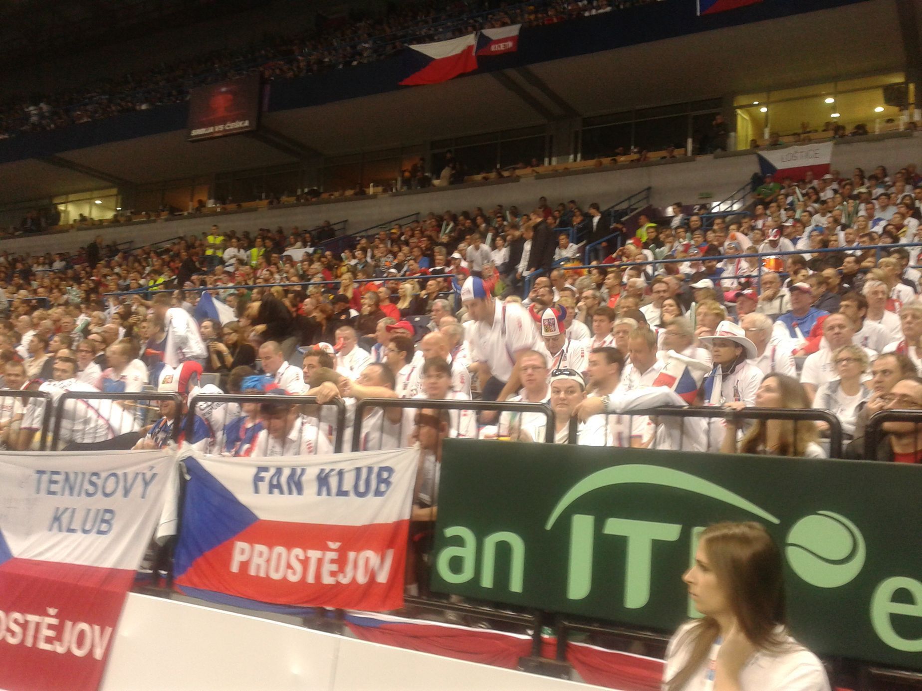 Finále Davis Cupu 2013: Čeští fanoušci