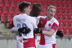 Slavia - Beer Ševa 3:0. Pražané po hladké výhře postupují do play off Evropské ligy