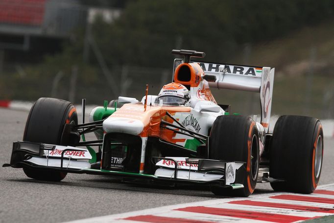 Formule 1: Adrian Sutil, Force India