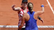 Velký comeback Petry Kvitové skončil na raketě Bethanie Mattekové-Sandsové.