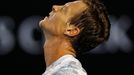 Australian Open 2015: Tomáš Berdych při semifinále s Andy Murraym