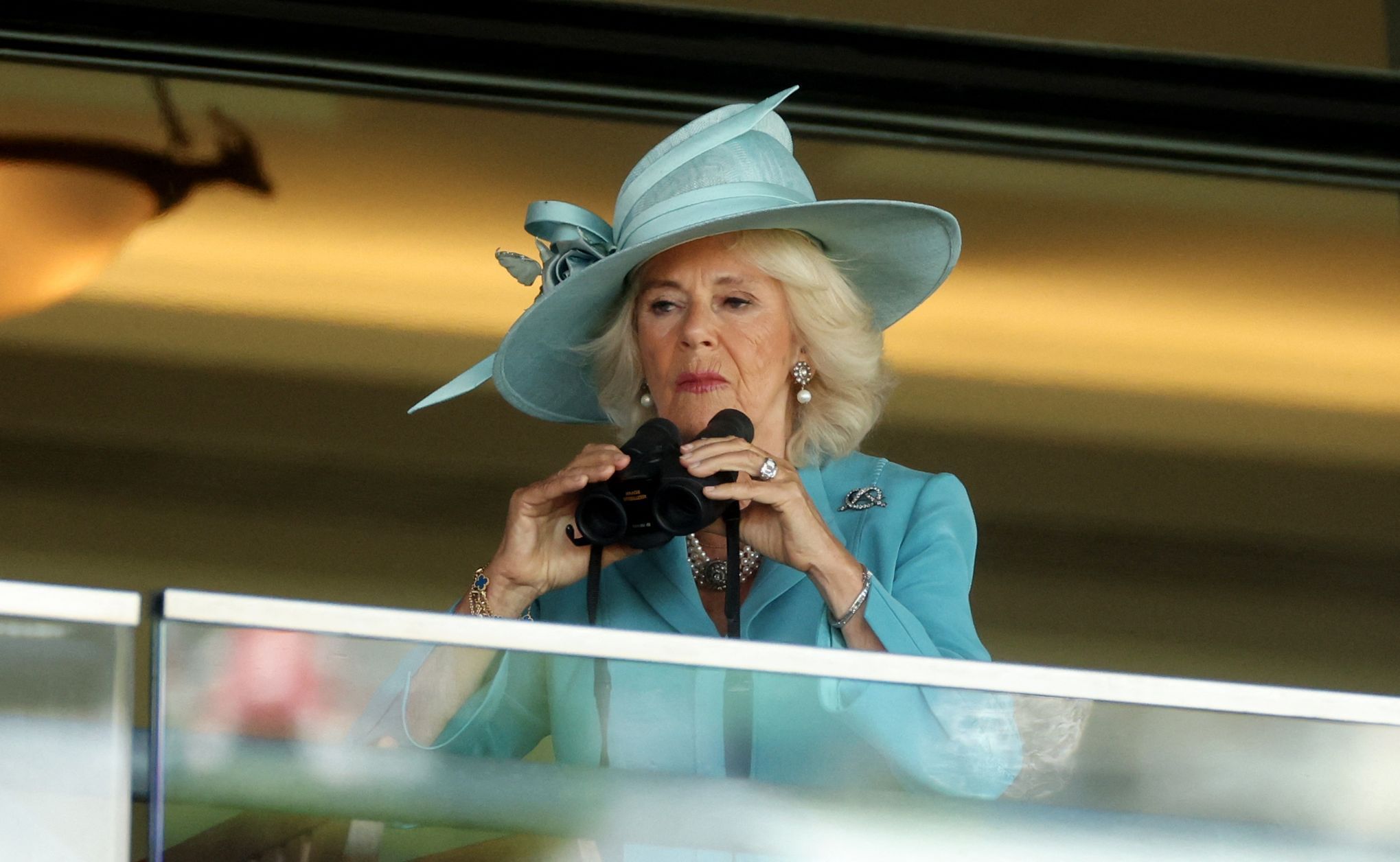 Dostihy v Ascottu: Camilla, vévodkyně z Cornwallu