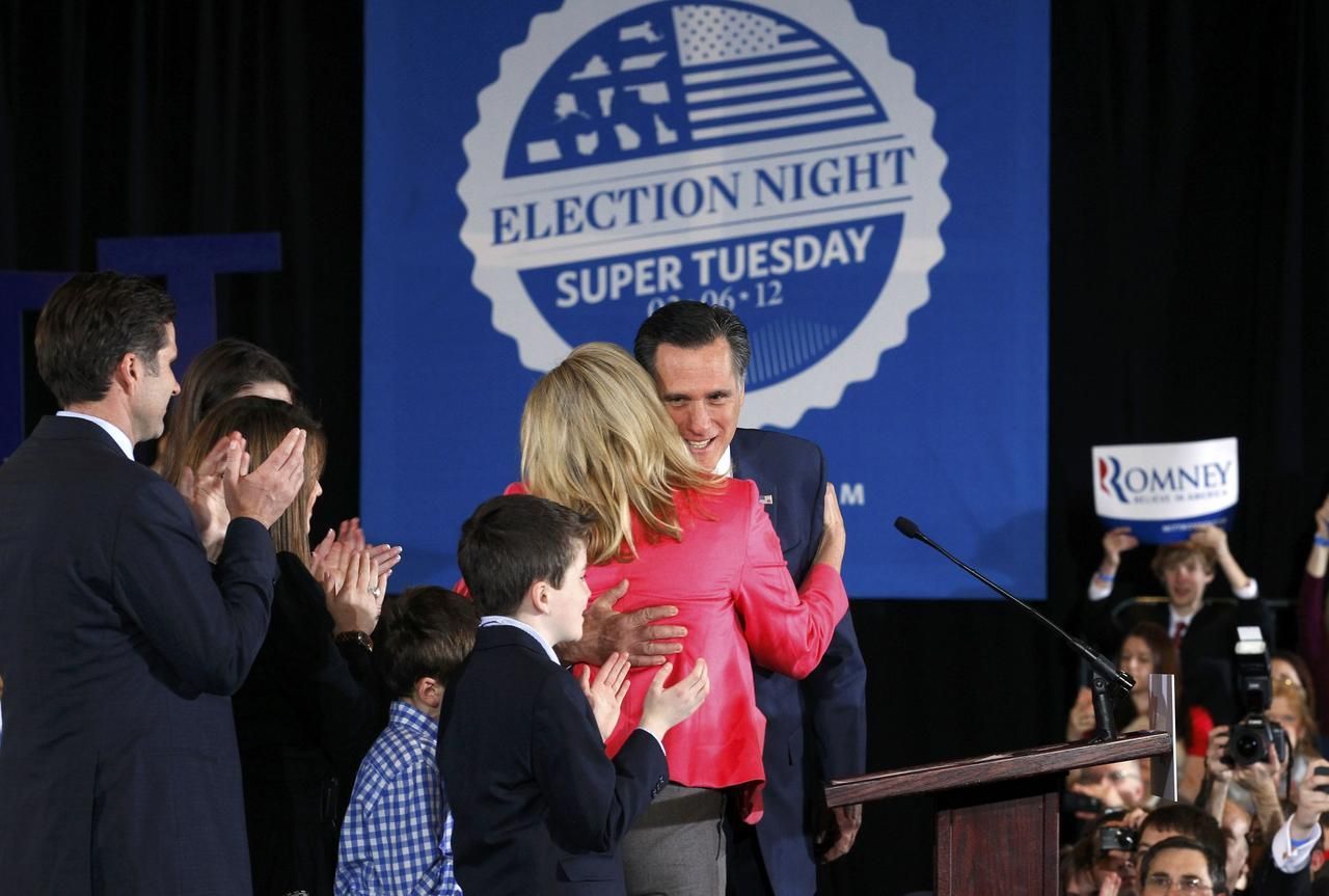 USA volby Mitt Romney