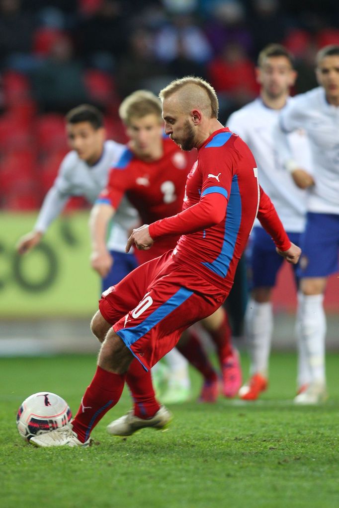 Přípravný duel fotbalistů do 21 let Česko vs. Portugalsko