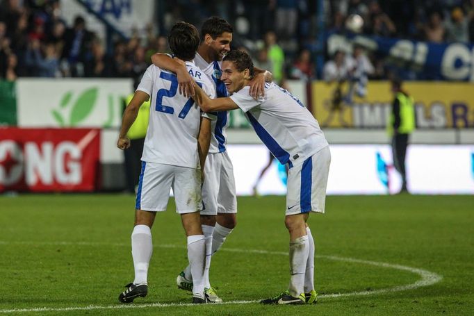 Fotbal, EL, Liberec - Udine: radost Liberce