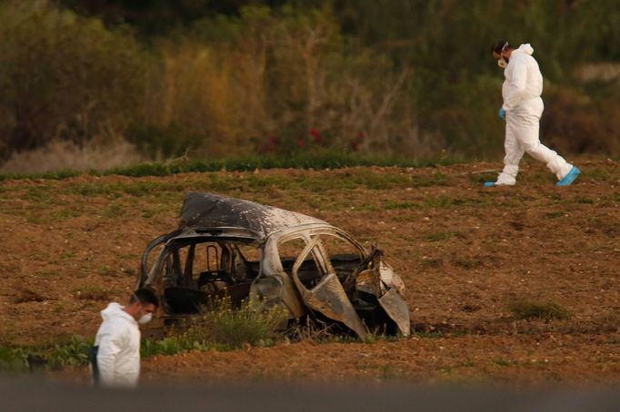 Vražda maltské novinářky Daphne Caruana Galizia