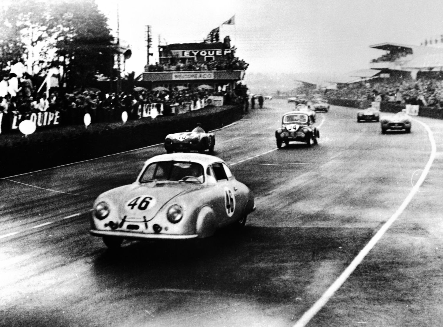 Závodní historie Porsche: Porsche 356 SL Coupe, Le Mans 1951