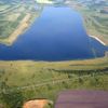 Jezero Milada z letadla