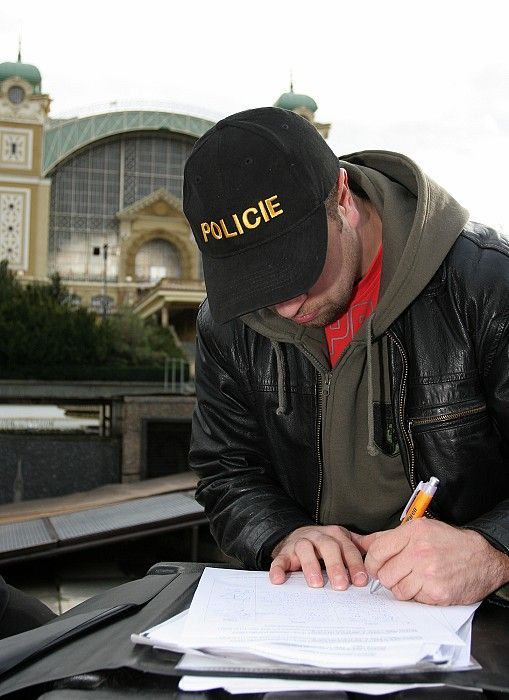 Policejní demonstrace