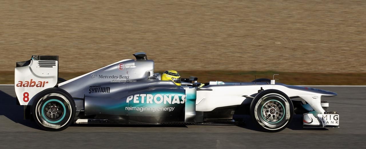 Testy v Jerezu: Nico Rosberg