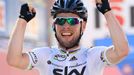 Mark Cavendish slaví triumf