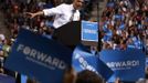 U.S. President Barack Obama speaks at a campaign event at the University of Colorado Boulder, November 1, 2012. REUTERS/Larry Downing (UNITED STATES - Tags: POLITICS ELECTIONS USA PRESIDENTIAL ELECTION) Published: Lis. 2, 2012, 2:42 dop.