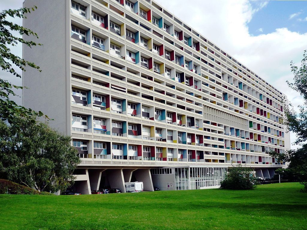 Unité d'habitation, Marseille, Le Corbusier