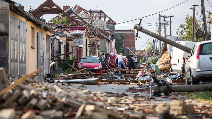 Tornádo je zcela nový problém. Lidi však nejspíš překvapí, na jak málo jsou pojištěni; Zdroj foto: Tomáš Škoda
