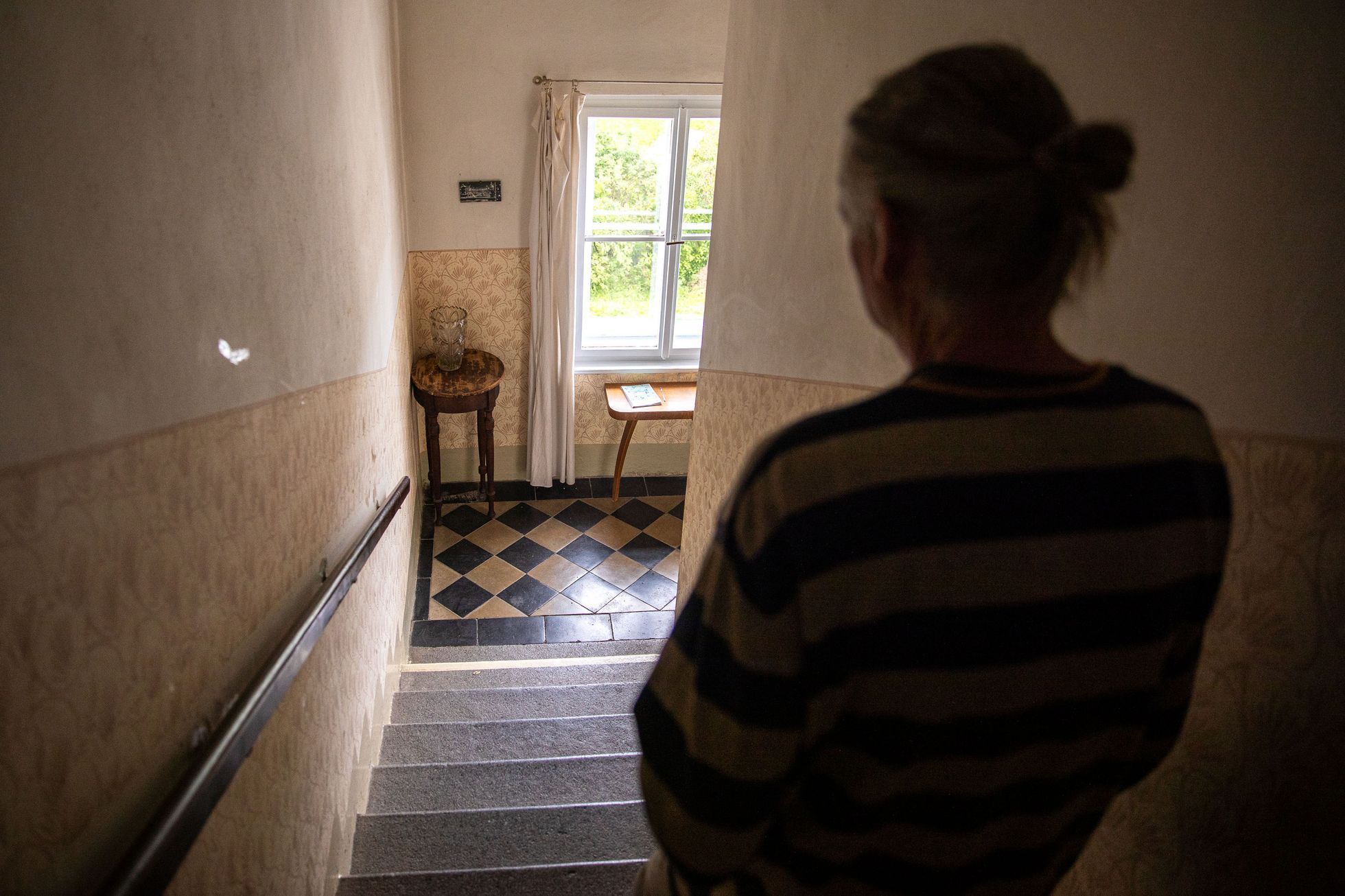 Ubytování na bývalé vlakové stanici Zbiroh, obec Kařez, majitel Jamison Young