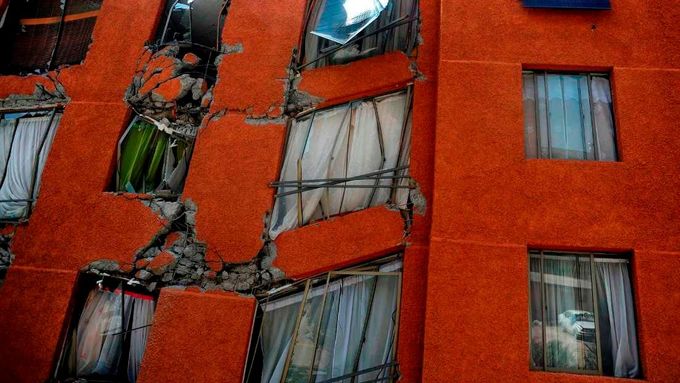 Ilustrační foto ze silnějšího zemětřesení.
