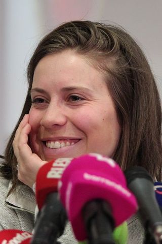 Eva Samková po návratu z olympijských her v Pchjongčchangu