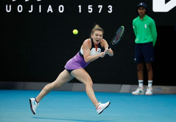 Australian Open 2021, čtvrtfinále (Simona Halepová)