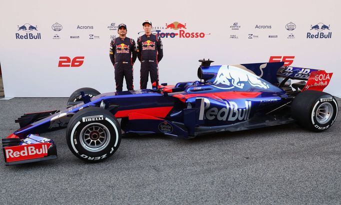 F1 2017: Daniil Kvjat a Carlos Sainz junior, Toro Rosso STR12