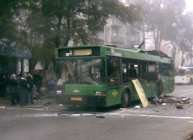 Rusko výbuch autobus Toljatti