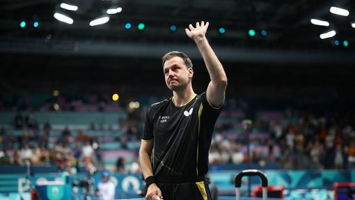 Timo Boll na olympiádě v Paříži 2024