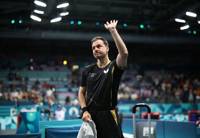 Timo Boll na olympiádě v Paříži 2024