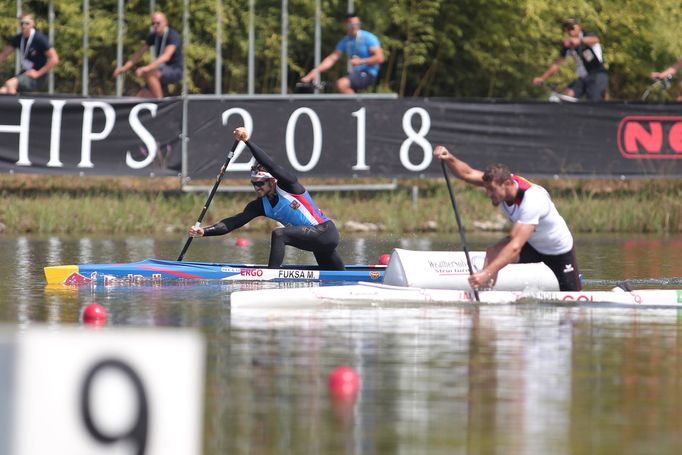 Mistrovství světa v rychlostní kanoistice 2018: Martin Fuksa