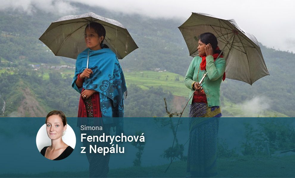 Simona Fendrychová z Nepálu