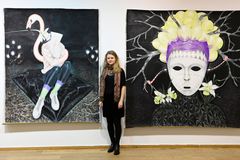 Cenu kritiky za mladou malbu získala Netolická z ateliéru výtvarníka Petrboka