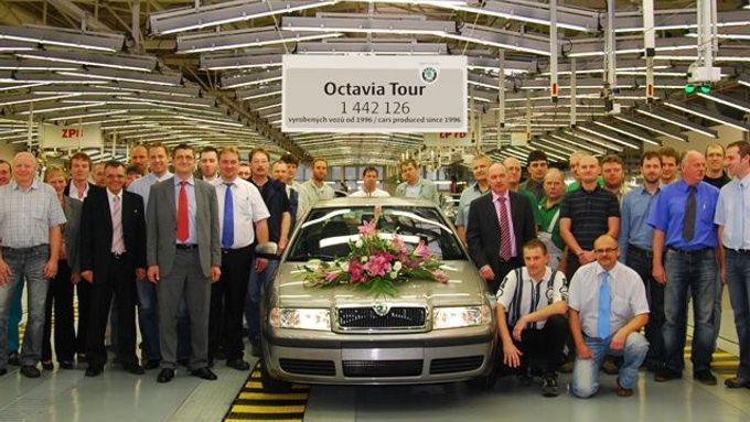 Octavia tour tvořila výrobní náplň závodu Vrchlabí dlouhá léta.