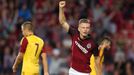 SL, Sparta-Dukla: Ladislav Krejčí slaví gól na 1:0