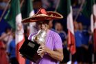 Nadal v Acapulku deklasoval Ferrera a má druhý letošní titul