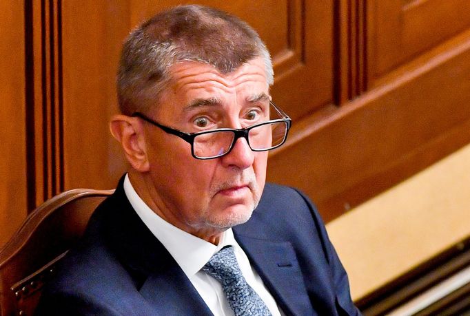 Andrej Babiš - jednání o vyslovení nedůvěry vládě