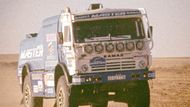 Třeba slavnou dakarskou rallye vyhrál Kamaz mezi lety 1990 a 2021 hned osmnáctkrát. Poprvé v roce 1996 s typem 49252 (na snímku).