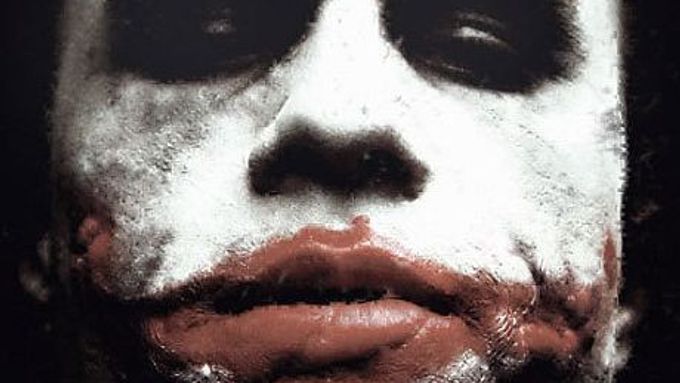 Heath Ledger jako Joker (Temný rytíř)