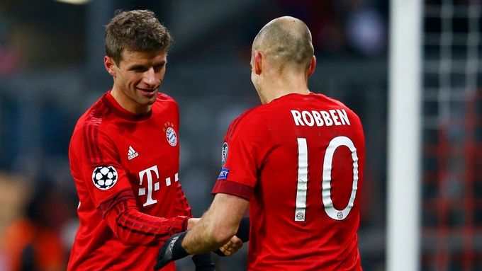 Jediný gól Bayernu vstřelil Robben.