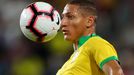 Soccer Football - International Friendly - Brazil v South Korea - Mohammed bin Zayed Stadium, Abu Dhabi, United Arab Emirates - November 19, 2019   Brazil's Richarlison i