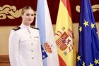 Španělská korunní princezna Leonor zahájila výcvik ve letecké vojenské akademii